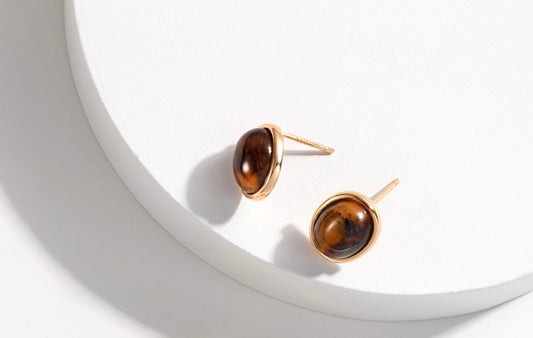 Tiger Eye Earrings